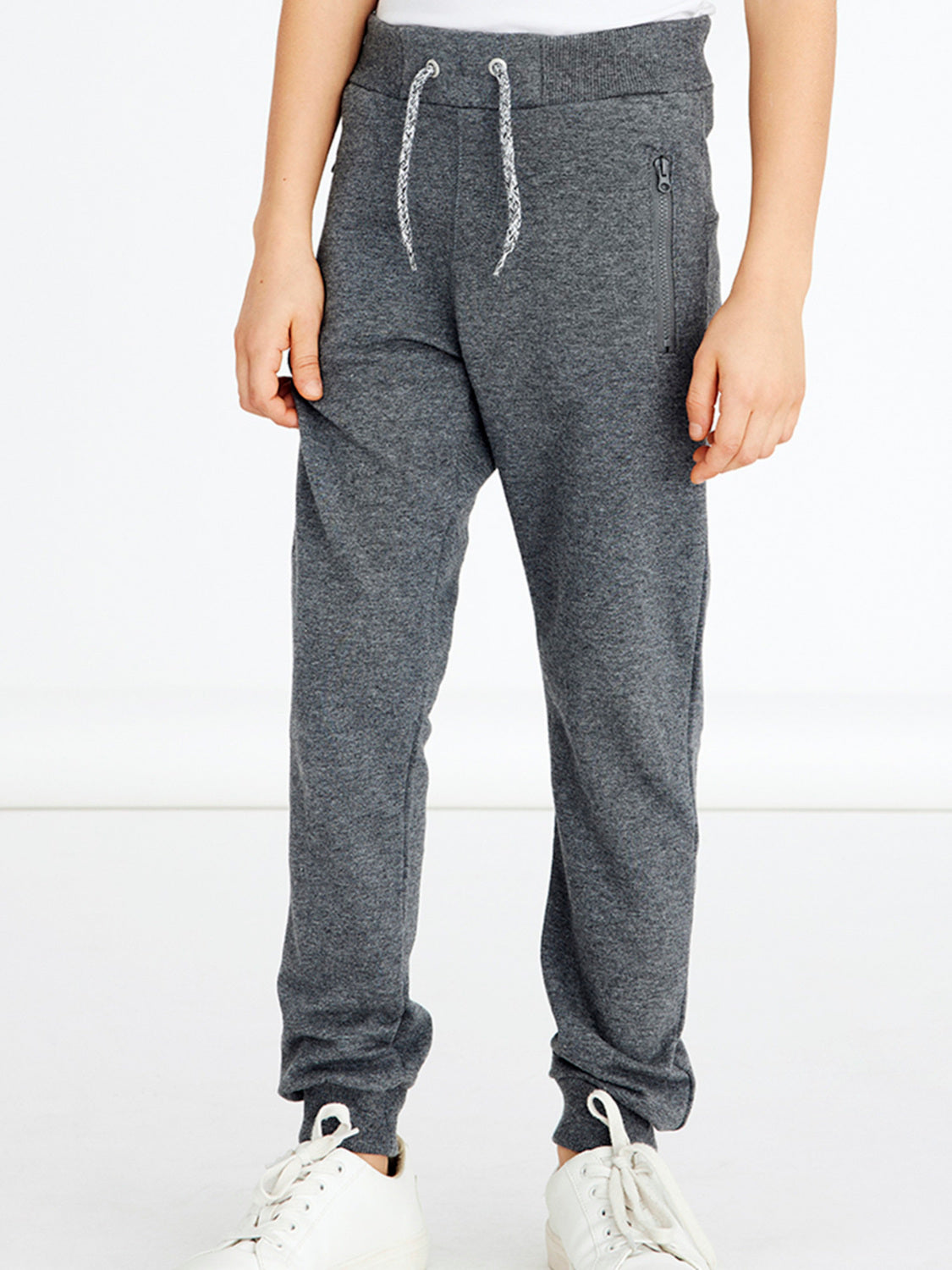 NKMHONK Pants - Dark Grey Melange